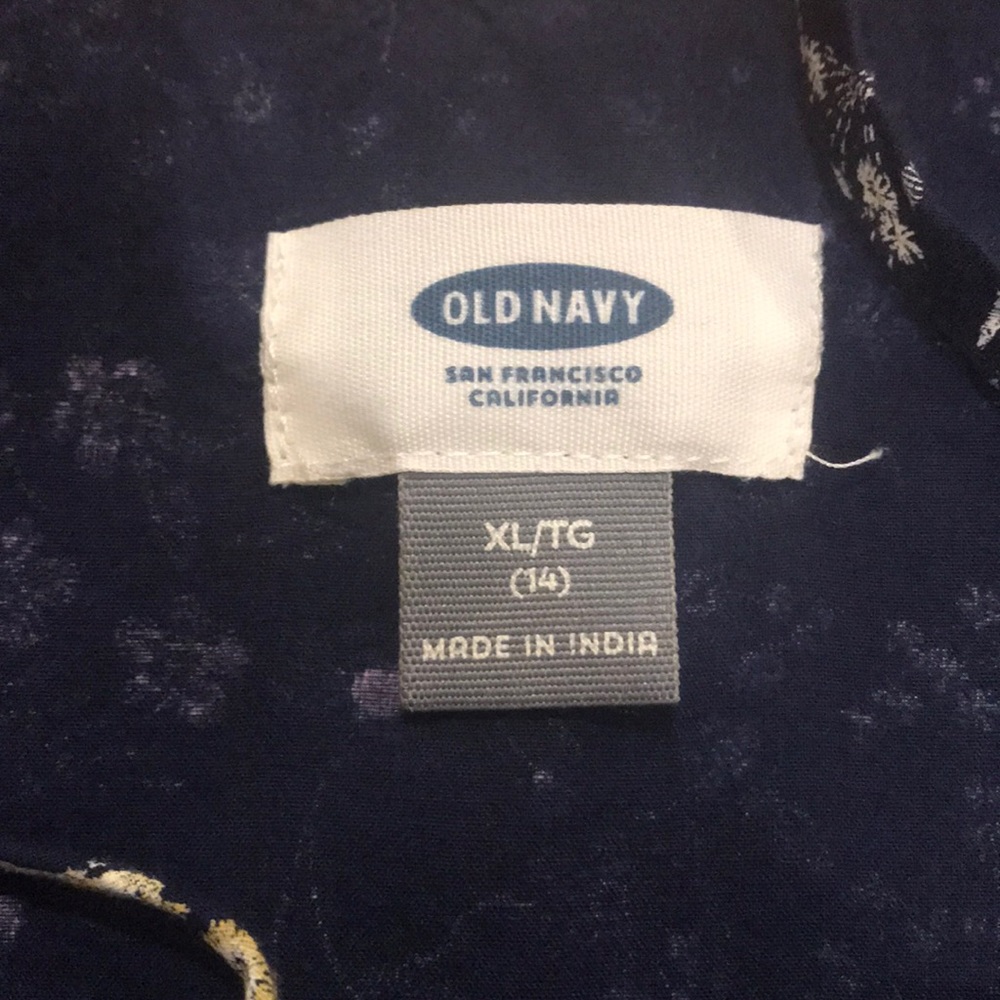 Girls Old Navy top size XL 14 - Picture 4 of 4